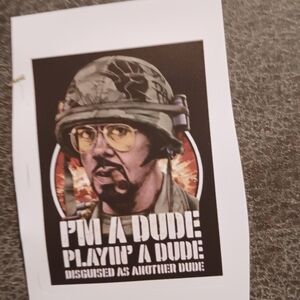 Tropic Thunder Sticker